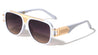 Texture Grille-Temple Modern Aviators Wholesale Sunglasses