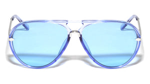 Micro Top Bar Visor Modern Aviators Wholesale Sunglasses