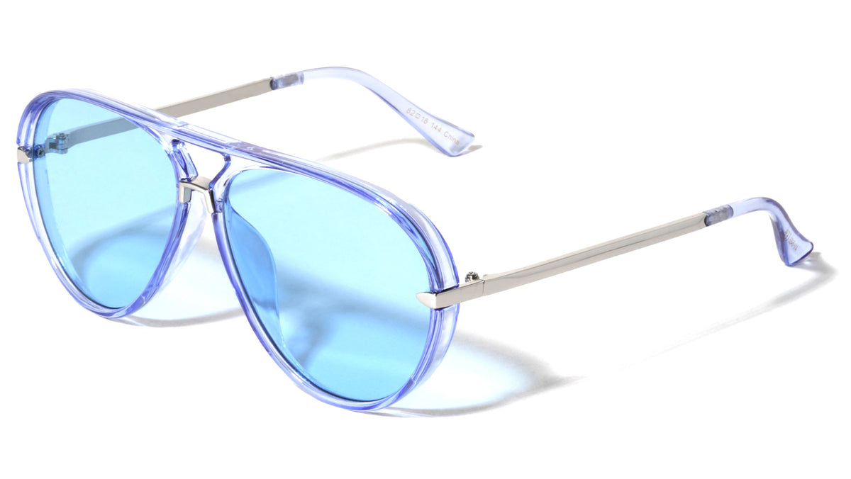 Micro Top Bar Visor Modern Aviators Wholesale Sunglasses