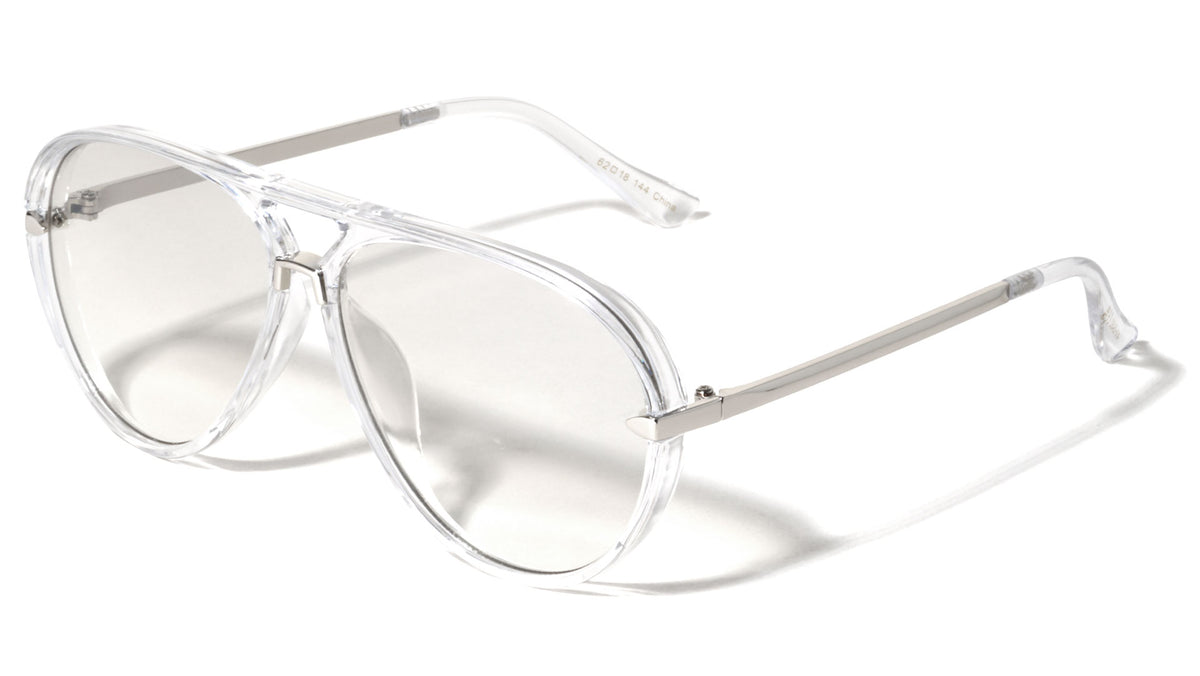 Micro Top Bar Visor Modern Aviators Wholesale Sunglasses