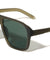 Frosted Crystal Color Geometric Aviators Wholesale Sunglasses