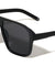 Frosted Crystal Color Geometric Aviators Wholesale Sunglasses