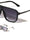 Flat Top One Piece Shield Lens Rectangle Aviators Wholesale Sunglasses