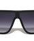 Flat Top One Piece Shield Lens Rectangle Aviators Wholesale Sunglasses