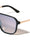 Flat Top One Piece Shield Lens Rectangle Aviators Wholesale Sunglasses