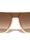 Flat Top One Piece Shield Lens Geometric Aviators Wholesale Sunglasses