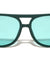 Knot Hinge Accent Curved Temple Fashion Square Aviators Wholesale Sunglasses