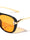 Knot Hinge Accent Curved Temple Fashion Square Aviators Wholesale Sunglasses