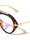Top Bar Accent Solid Frame Aviators Blue Light Blocking Wholesale Eyewear