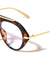 Top Bar Accent Solid Frame Aviators Blue Light Blocking Wholesale Eyewear