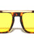 Color Lens Top Bar Accent Modern Squared Aviators Wholesale Sunglasses