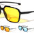 Top Bar Accent Sports Square Aviators Wholesale Sunglasses