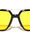 Top Bar Accent Sports Square Aviators Wholesale Sunglasses