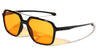 Top Bar Accent Sports Square Aviators Wholesale Sunglasses