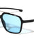 Top Bar Accent Sports Square Aviators Wholesale Sunglasses