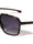 Top Bar Accent Sports Square Aviators Wholesale Sunglasses