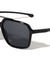 Top Bar Accent Sports Square Aviators Wholesale Sunglasses