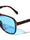Color Lens Retro Tear Shape Aviators Wholesale Sunglasses