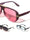 Two Bar Side Accent Solid Frame Geometric Aviators Wholesale Sunglasses