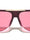 Two Bar Side Accent Solid Frame Geometric Aviators Wholesale Sunglasses