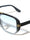 Two Bar Side Accent Solid Frame Geometric Aviators Wholesale Sunglasses