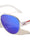 Frame Texture Temple Bar Accent Aviators Wholesale Sunglasses