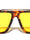 Frontal Up Arrow Stud Modern Geometric Aviators Wholesale Sunglasses