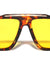 Frontal Up Arrow Stud Modern Geometric Aviators Wholesale Sunglasses