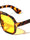 Frontal Up Arrow Stud Modern Geometric Aviators Wholesale Sunglasses