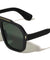 Frontal Up Arrow Stud Modern Geometric Aviators Wholesale Sunglasses