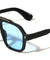 Frontal Up Arrow Stud Modern Geometric Aviators Wholesale Sunglasses