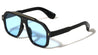Frontal Up Arrow Stud Modern Geometric Aviators Wholesale Sunglasses
