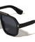 Frontal Up Arrow Stud Modern Geometric Aviators Wholesale Sunglasses
