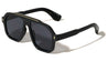 Frontal Up Arrow Stud Modern Geometric Aviators Wholesale Sunglasses