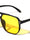 Color Lens Two Dot Stud Accent Squared Aviators Wholesale Sunglasses