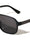 Flat Temple Raised Nose Modern Squared Aviators Wholesale Sunglasses