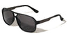 Flat Temple Raised Nose Modern Squared Aviators Wholesale Sunglasses