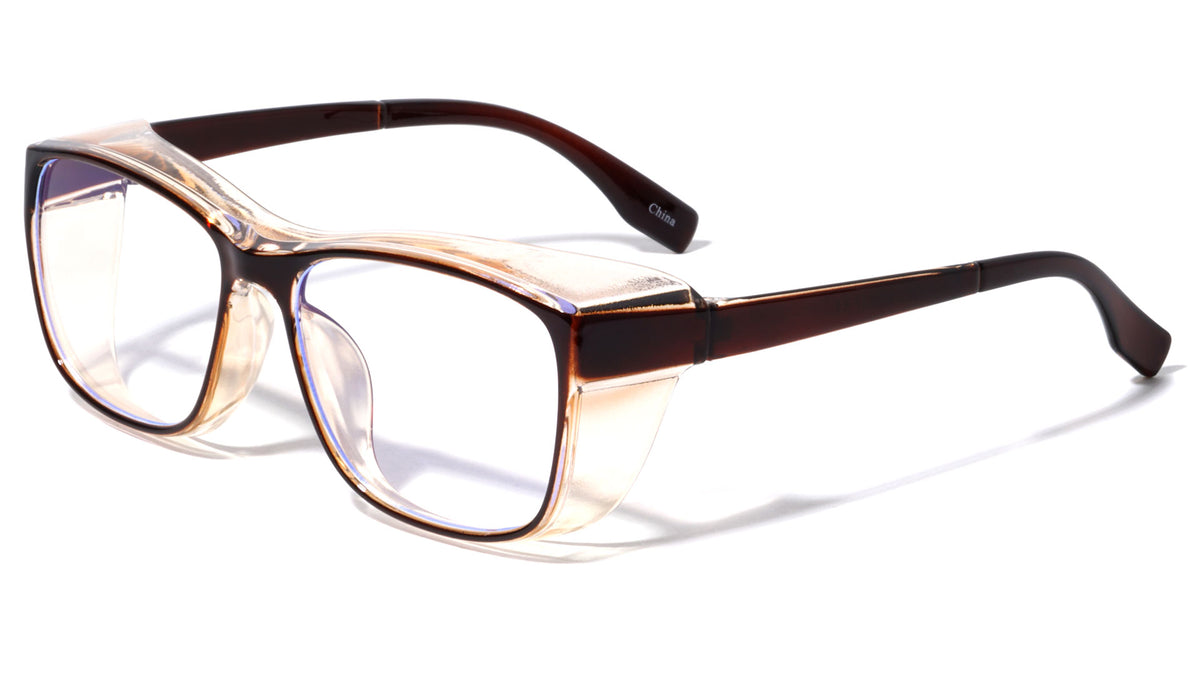 Blue Light Blocking Side Shield Wholesale Eyewear