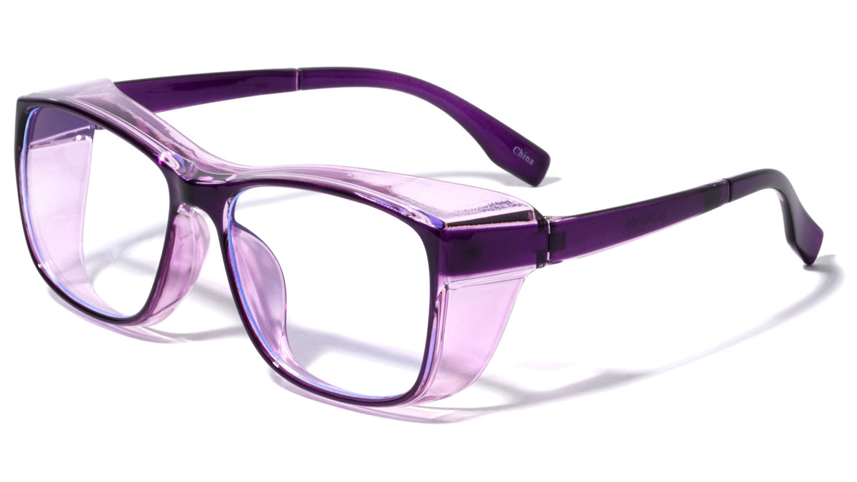Blue Light Blocking Side Shield Wholesale Eyewear