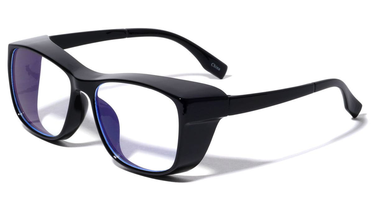 Blue Light Blocking Side Shield Wholesale Eyewear
