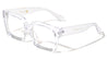 Blue Light Blocking Crystal Color Fashion Square Wholesale Eyewear