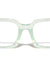 Blue Light Blocking Crystal Color Spring Hinge Rectangle Wholesale Eyewear
