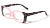 Blue Light Blocking Crystal Color Spring Hinge Rectangle Wholesale Eyewear