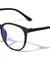 Blue Light Blocking Crystal Color Slim Frame Retro Squared Wholesale Glasses