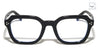 Three Dot Accent Squared Geometric Blue Light Blocking Wholesale Eyewear