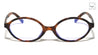 Slim Frame Retro Oval Blue Light Blocking Wholesale Eyewear