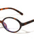 Slim Frame Retro Oval Blue Light Blocking Wholesale Eyewear