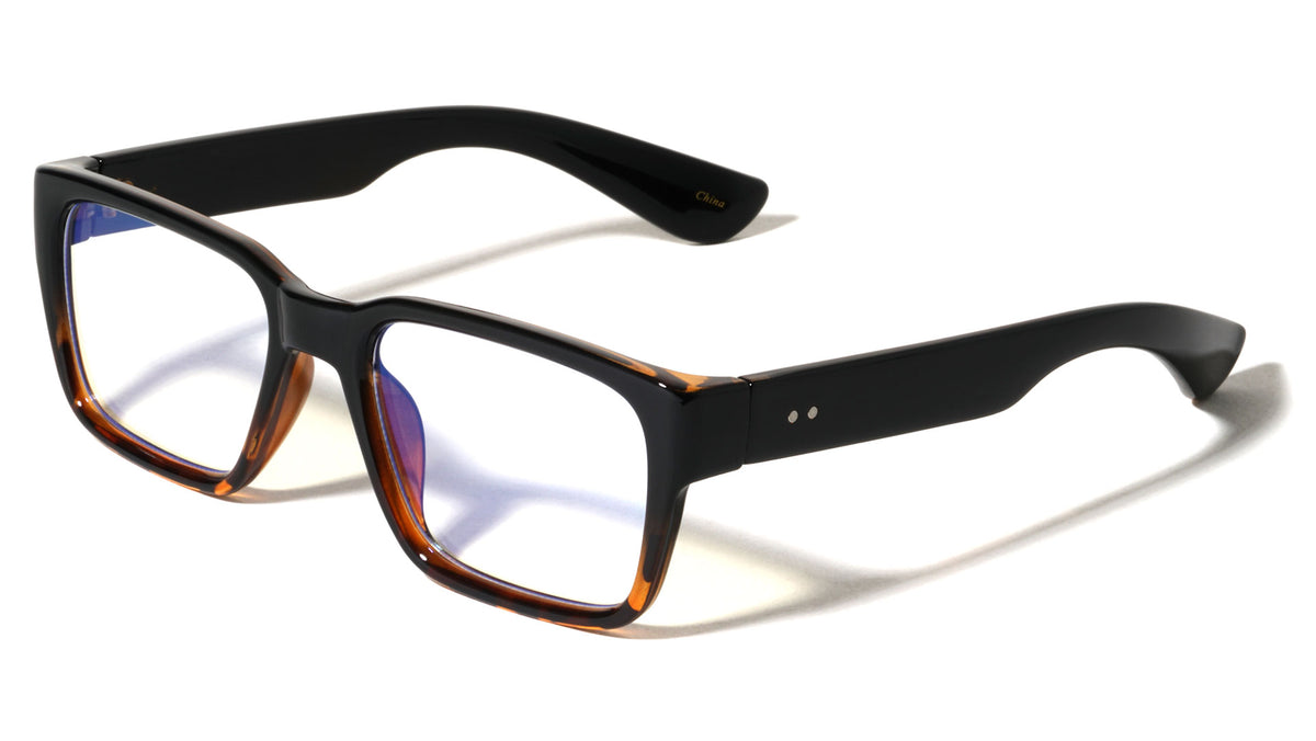 Classic Rectangle Blue Light Blocking Wholesale Eyewear