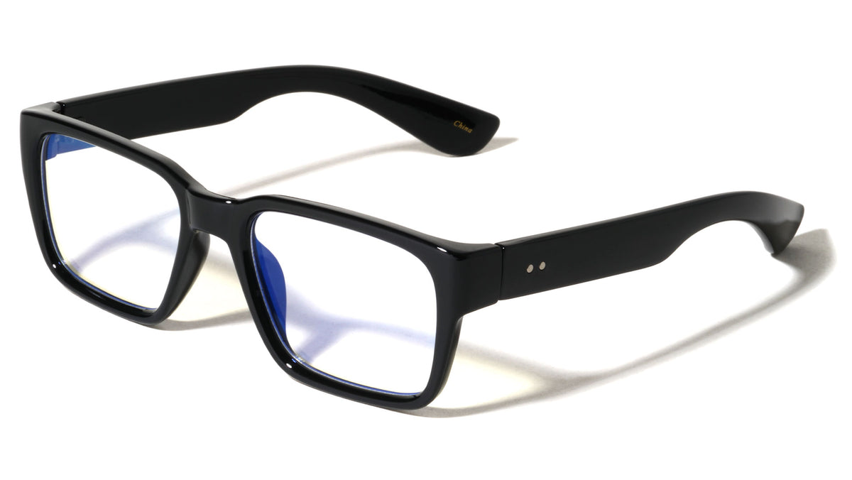 Classic Rectangle Blue Light Blocking Wholesale Eyewear