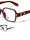 Glitter Temple Accent Fashion Butterfly Blue Light Blocking Wholesale Eyewear